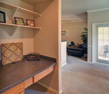 Built-In Desks Available in Select Units